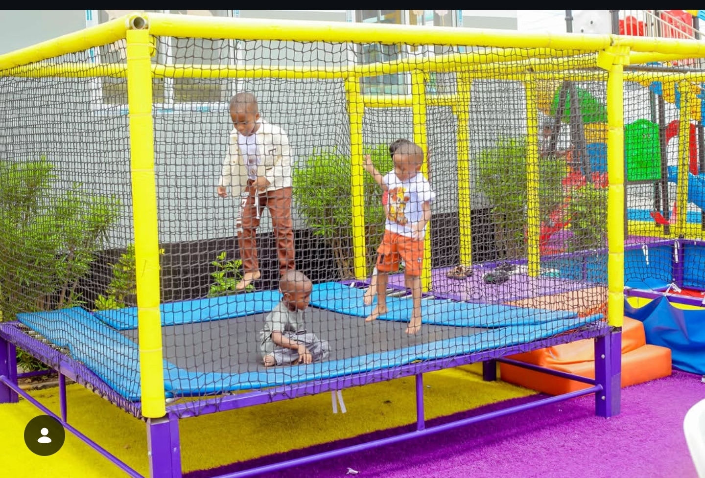Students enjoying a recreational activity
